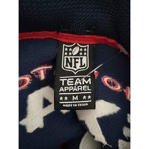 NFL Houston Texans Men’s M 1/4 Zip Pullover Blue Football Waffle Knit NEW - Picture 2 of 16